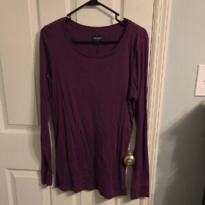 AE Deep Purple Long Sleeve Top